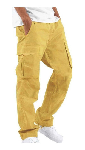 Pantalones Cargo Rectos Para Hombre Monos Masculinos