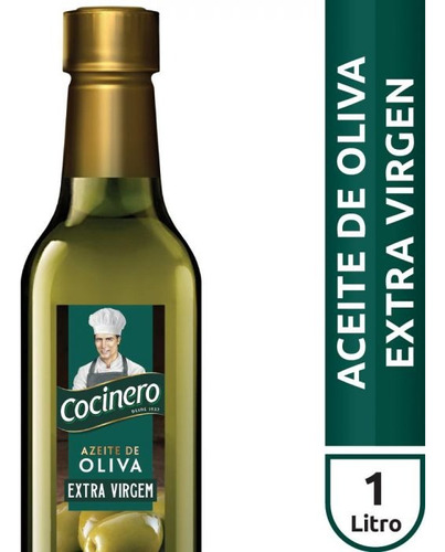 Cocinero Aceite Oliva Extra Virgen 6 Uni X 1 Lit Sin Tacc 