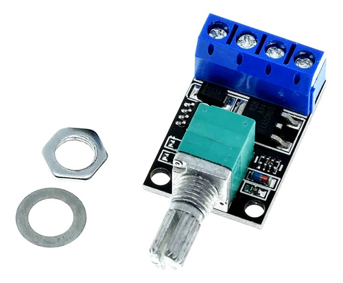 5 Peças Controlador De Velocidade Motor Pwm Dc 5v 12v 10a
