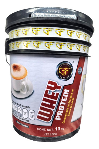 Suplemento Proteína Polvo Whey Zero 10 Kg Sabores Gf Sabor Cappuccino