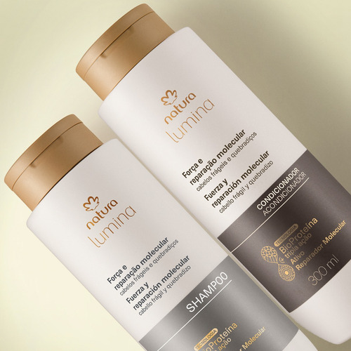 Kit Shampoo E Condicionador Natura Lumina Força