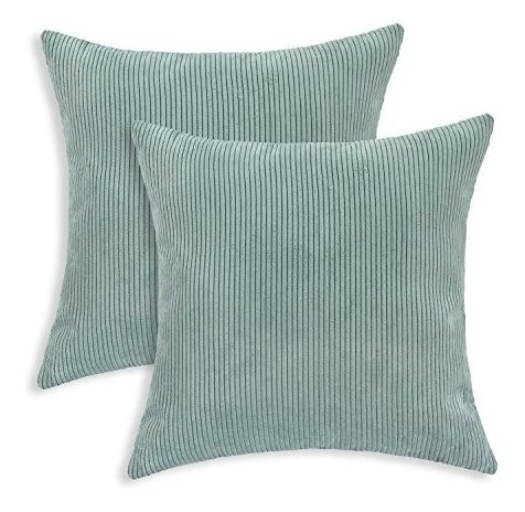 Pack De 2 Fundas Calitime Cozy Throw Pillow Covers Para Sofa