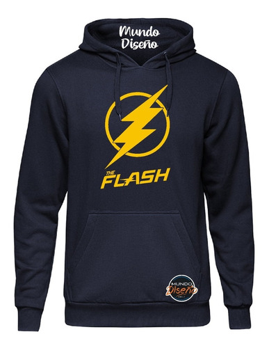 Poleron De Hombre Con Capucha The Flash- Marvel 