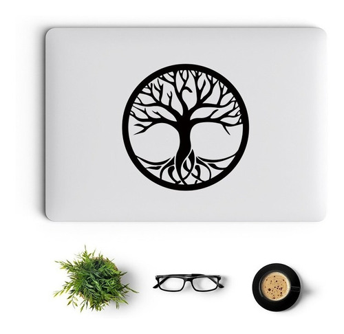 Sticker Decorativo Para Notebook Diseño Árbol De La Vida