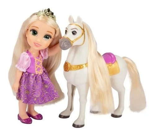 Imagen 6 de 9 de Set Muñecos Delux Pequeña Historia Enredados Disney
