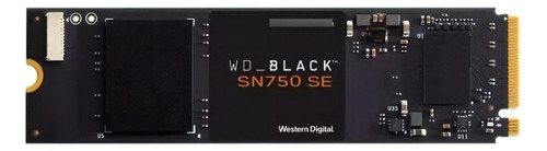 Disco Solido Ssd Wd 500gb Nvme Pcie M2 2280 Black Sn750