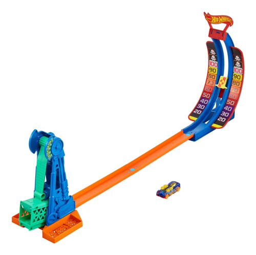 Hot Wheels Steam Pista Desafio Del Pendulo Hdy47 Mattel