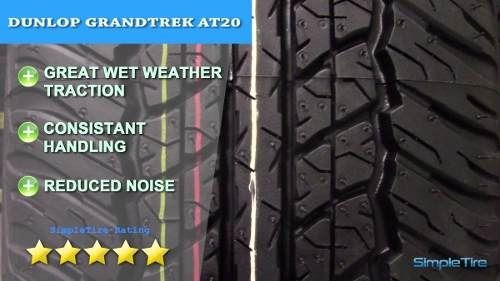 Imagen 4 de 6 de Cubierta 225/70/17 Dunlop At20 Hilux Neumático