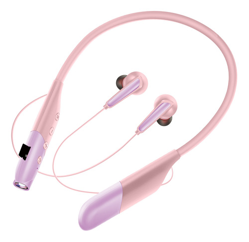 Auriculares Bluetooth W Con Banda Para El Cuello, Diseño Col
