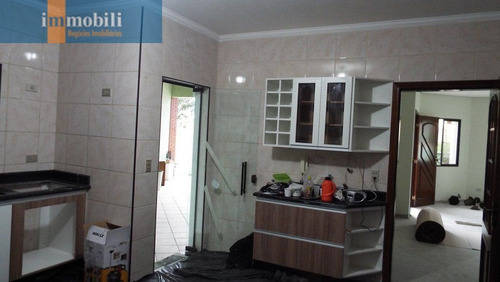 Imagem 7 de 13 de Casa Nova Com Armários - Fn2559