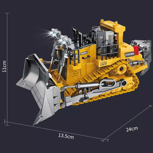 Para Bulldozer Rc 1:20 Rc 2.4 G Rc Engineering Vehicle