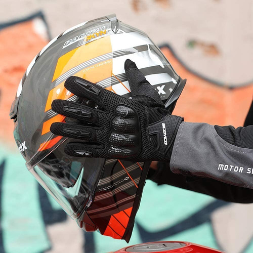 Imagen 8 de 10 de Guantes Para Motocicleta