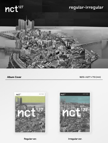 Nct 127 Album Oficial Regular-irregular Irregular Ver(negro)