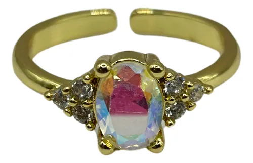 Anillo con piedra tornasol sale