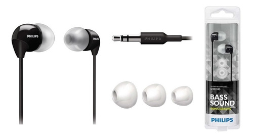 Auriculares Philips She3590 In Ear Negro