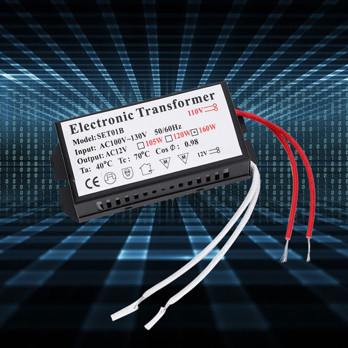 Convertidor De Voltaje Transformador Electrónico 110v A 12v