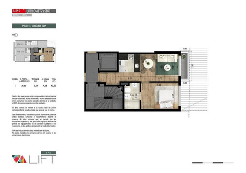 Imagen 2 de 5 de Venta Apartamento | En Cordón | 1 Dormitorio | Estrena Mayo 2023