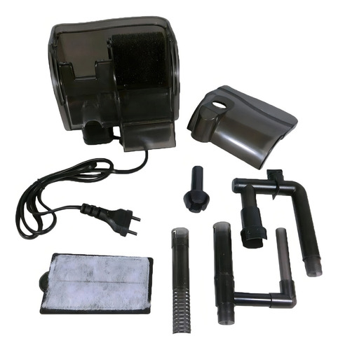 SUNSUN - Filtro Externo de Cascada para Acuarios Peceras de Hasta 50 Lts (400 l/h, 5W)