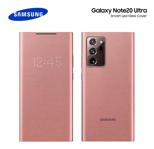 Flip Case Led View Cover Galaxy Note 20 Ultra En Stock!!
