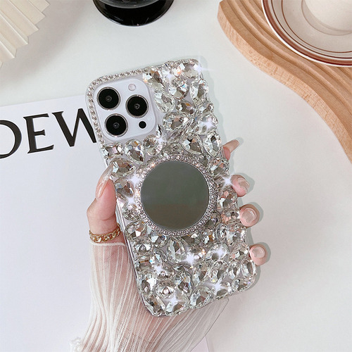 Aplicable A La Funda De Espejo De Maquillaje Portátil Con