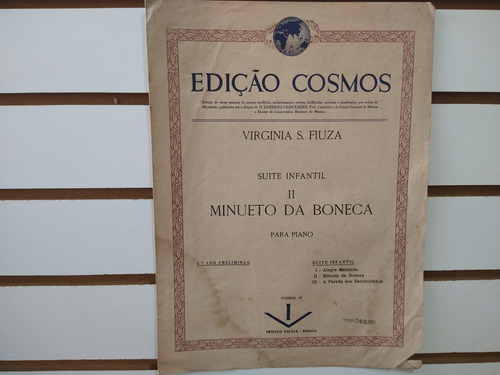 Minueto Da Boneca Suite Infantil 2 - O Dia Para Piano (Usado)