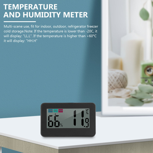 Termómetro De Refrigerador, Higrómetro Magnético, Temperatur