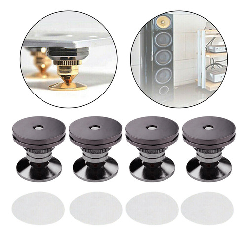 Imagem 6 de 9 de 2x4pcs Suporte De Alto-falantes Espigões Caixa De