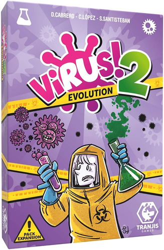 Juego De Mesa Virus 2 Evolution Original En Español 