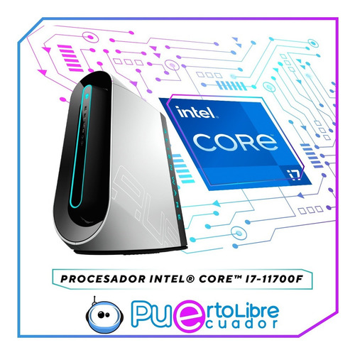 Imagen 7 de 10 de Cpu Dell Alienware Cor I7 11va 16gb + 256ssd + 1tb + Rtx 8gb