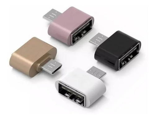 Cable Ficha Adaptador Otg Micro Usb  Celulares Teléfonos