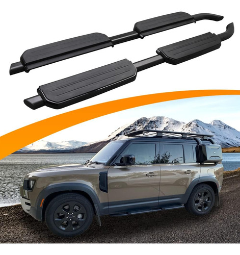 Estribos Laterales Para Land Rover Defender 110 130 L663 4do