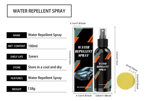 Spray Impermeable Para Coche