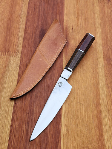 Cuchillo De Oficio. Hoja Inoxidable De 12cm. Plateado