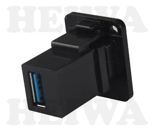 Kit 10 Conectores Usb 3.0 Dupla Fêmea Emenda Painel Rack D