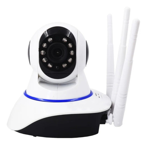 Imagem 4 de 9 de Câmera Ip 3 Antenas Wifi Wireless Yoosee 3ª Geração Noturna