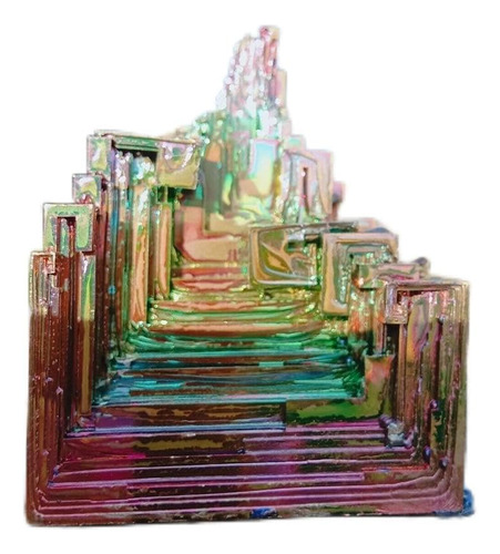Piedra Cristal 1.41 Oz Bismuto Tienen Color Natural Metalico
