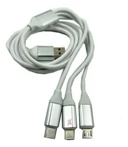 Comprar Cable Celular 3 En 1 Micro Usb Tipo Micro iPhone Usb Type 