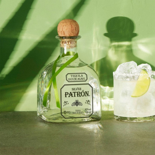Tequila Patron Silver 750ml Kit Com 2 Unidades Premium