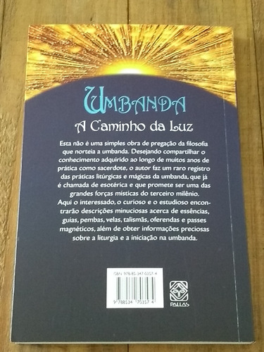 Livro Umbanda: A Caminho Da Luz - Paulo Newton De Almeida