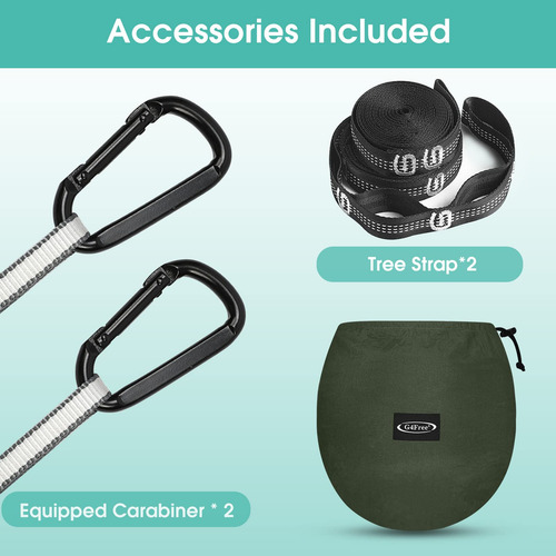 G4free Hamaca Grande De Camping Con Mosquitero Para 2 Person