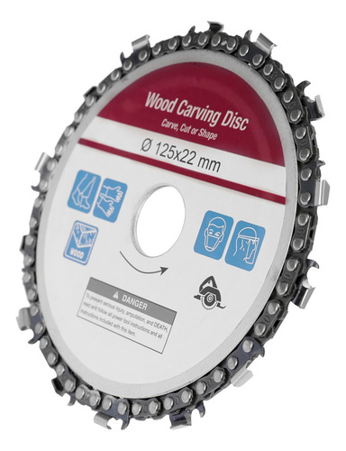 5 Pulgadas 14 Dientes Grinder Cadena Disco 22mm Arbor Carpin