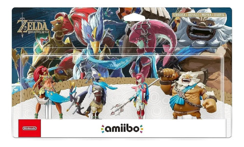 Amiibo, Paquete De 4: Los Campeones De The Legend Of Zelda