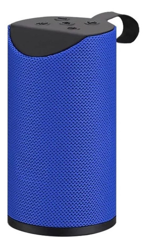 Parlante Portatil Mini Inalámbrico Bluetooth Usb 3.5mm Azul