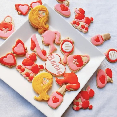 Galletitas Barbie, Decoradas, Souvenir.