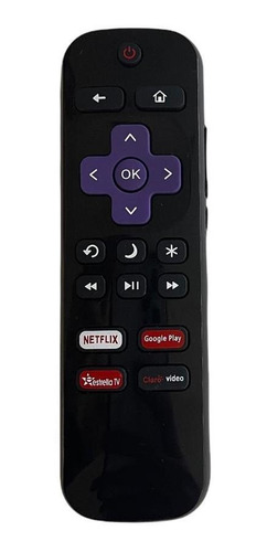 Control Remoto Pantalla Atvio Rok U Tv Funda Y Pilas