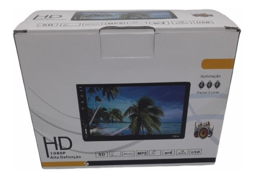 Radio Para Auto Pantalla 7'' Touch Full Hd Sonido Video