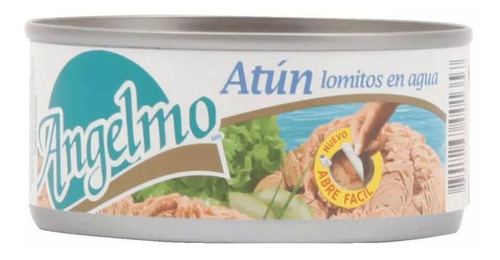 Atún Lomito Angelmó En Agua Lata 170 G