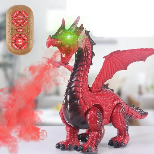 Robot De Juguete Dragón Wabro 99816 Rojo