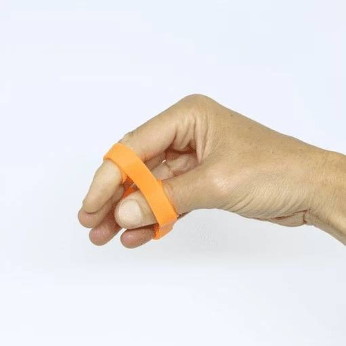 Extensor Elástico Fortalecedor Dedos Mãos (kit C/03 Níveis)