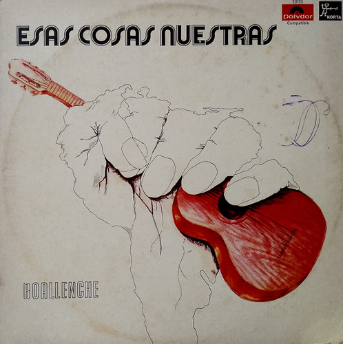 Disco Lp - Boallenche / Esas Cosas Nuestras. Album (1975)
